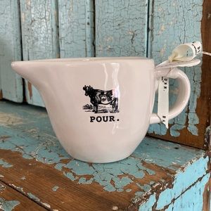 Rae dunn farmhouse collection cow pour cream creamer